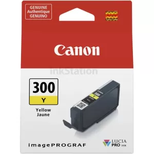Genuine Canon PFI-300Y Yellow Ink Cartridge