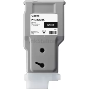 Genuine Canon PFI-320MBK Matte Black Ink Cartridge - 300ML