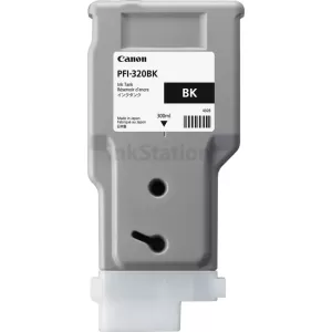 Genuine Canon PFI-320BK Black Ink Cartridge - 300ML