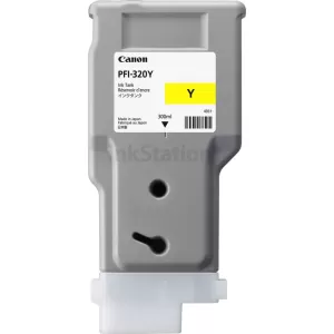 Genuine Canon PFI-320Y Yellow Ink Cartridge - 300ML