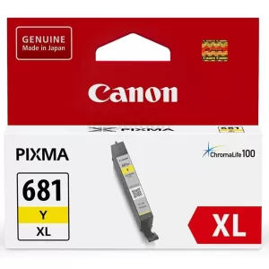Canon CLI-681XLY High Yield Genuine Yellow Inkjet Cartridge - 515 pages