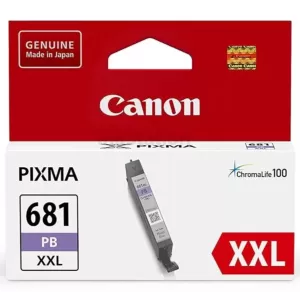 Canon CLI-681XXLPB Extra High Yield Genuine (Photo Blue) Inkjet Cartridge - 760 pages