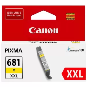 Canon CLI-681XXLY Extra High Yield Genuine Yellow Inkjet Cartridge - 760 pages