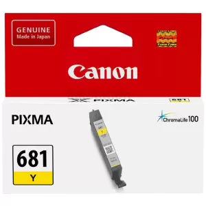 Canon CLI-681Y Genuine Yellow Inkjet Cartridge - 250 pages