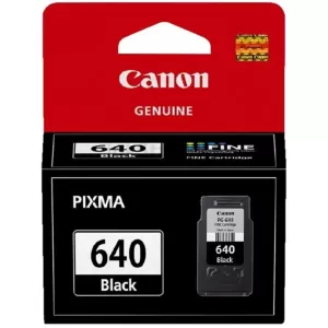 Canon PG-640 Genuine Black Ink Cartridge - 180 pages