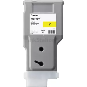 Genuine Canon PFI-207Y Yellow Ink Tank