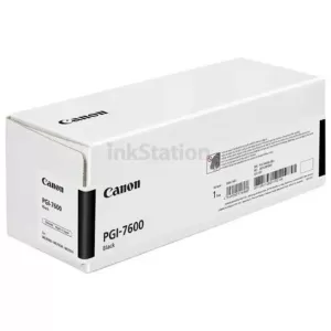 Canon PGI-7600BK Genuine Black Ink Cartridge - 6,600 pages
