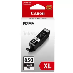 Canon PGI-650XLBK Genuine Black High Yield Inkjet Cartridge