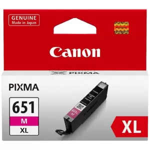 Canon CLI-651XLM Genuine Magenta High Yield Inkjet Cartridge
