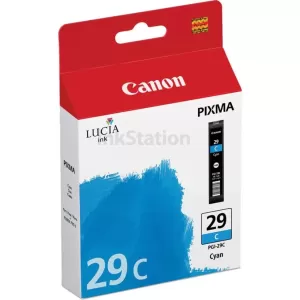 Genuine Canon PGI-29C Cyan Ink Cartridge