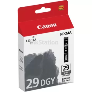Genuine Canon PGI-29DGY Dark Grey Ink Cartridge
