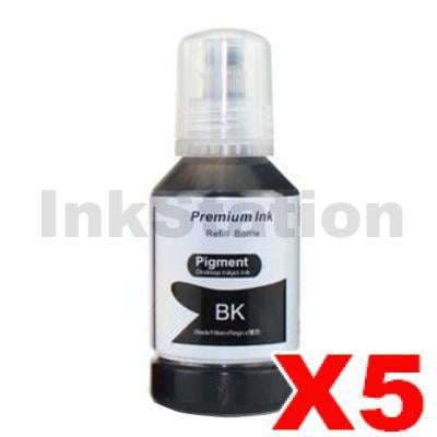 Epson 5 x T532 Compatible Black Ink Bottle C13T03J192 - 127ml - Ink Cartridges - Ink Station