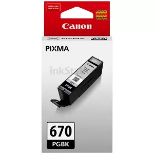 Genuine Canon PGI-670BK Black Inkjet