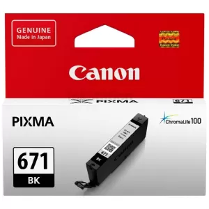 Genuine Canon CLI-671BK Black Inkjet