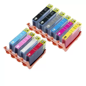 10-Pack Compatible Canon PGI-72 Ink Combo [1MBK+1PBK+1C+1M+1Y+1GY+1PC+1PM+1R+1CO]