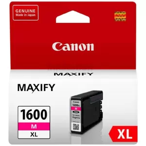 Canon PGI-1600XLM Genuine Magenta High Yield Ink Cartridge - 900 pages