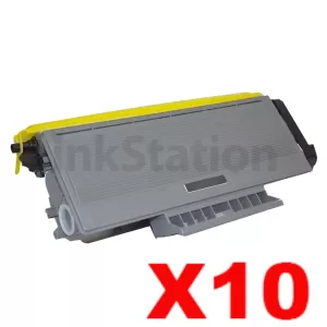 10 x Compatible Brother TN-3290 Black High Yield Toner Cartridge - 8,000 pages
