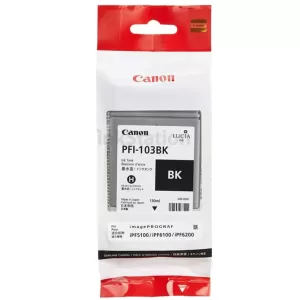 Genuine Canon PFI-103BK Black Ink Tank