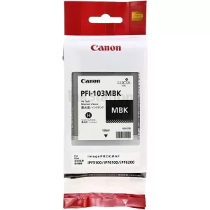 Genuine Canon PFI-103MBK Matte Black Ink Tank