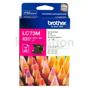 Genuine Brother LC-73M Magenta Ink Cartridge - 600 pages