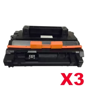 3 x Compatible Canon CART039II Black High Yield Toner - 11,000 pages