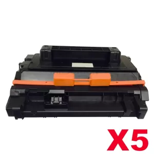 5 x Compatible Canon CART039II Black High Yield Toner - 11,000 pages