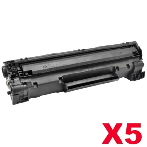 5 x Canon CART-326 Black Compatible Toner Cartridge 2,100 pages