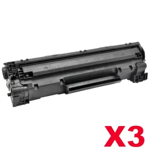 3 x Canon CART-326 Black Compatible Toner Cartridge 2,100 pages