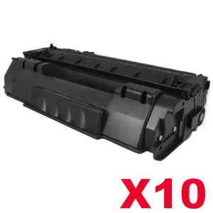 10 x Canon CART-308II Black Compatible Toner Cartridge 6,000 Pages