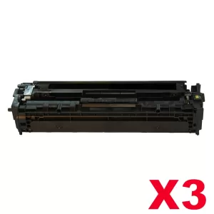 3 x Compatible Canon CART-416BK Black Toner Cartridge 2,300 pages