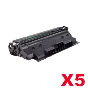5 x Compatible Canon CART-333 Black Toner Cartridge - 10,000 Pages