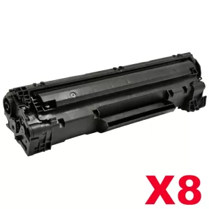 8 x Canon CART-328 Black Compatible Toner Cartridge 2,100 pages