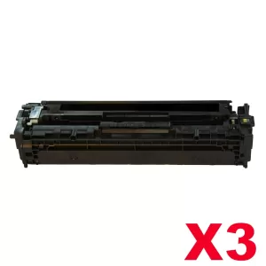 3 x Compatible Canon CART-318BK Black Toner Cartridge - 3,100 pages