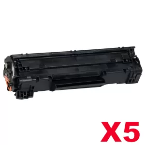 5 x Canon CART-313 Black Compatible Toner Cartridge 2,000 Pages