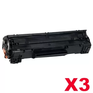 3 x Canon CART-313 Black Compatible Toner Cartridge 2,000 Pages