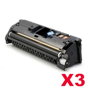 3 x Canon LBP 5200 / MFC 8180 (CART-301BK) Compatible Black Toner Cartridge - 5,000 pages