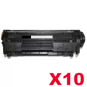 10 x Canon CART-303 Black Compatible Toner Cartridge 2,000 Pages