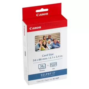 Canon KC-36IP Ink & Paper Genuine InkJet Cartridge