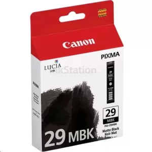 Genuine Canon PGI-29MBK Matte Black Ink Cartridge