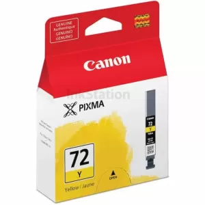 Genuine Canon PGI-72Y Yellow Ink Cartridge