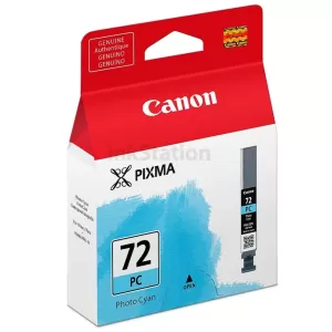 Genuine Canon PGI-72PC Photo Cyan Ink Cartridge