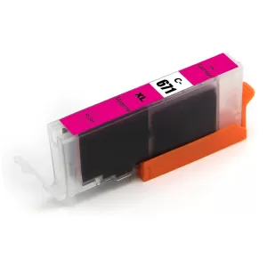 Compatible Canon CLI-671XLM Magenta High Yield Inkjet