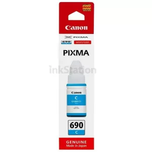Genuine Canon GI690C Cyan Ink Bottle