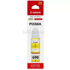 Genuine Canon GI690Y Yellow Ink Bottle
