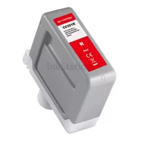 Compatible Canon PFI-301R Red Ink Cartridge  - 330ML