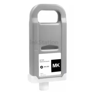 Compatible Canon PFI-701MBK Matte Black Ink Cartridge - 700ML