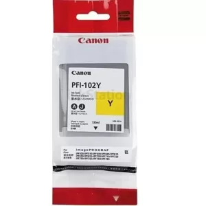 Genuine Canon PFI-102Y Yellow Ink Cartridge