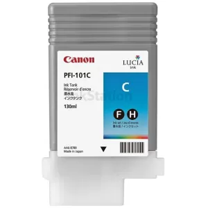 Genuine Canon PFI-101C Cyan Ink Tank