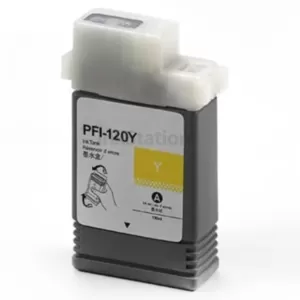 Compatible Canon PFI-120Y Yellow Ink Cartridge - 130ML