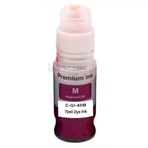 Compatible Canon GI60M Magenta Ink Bottle 70ML